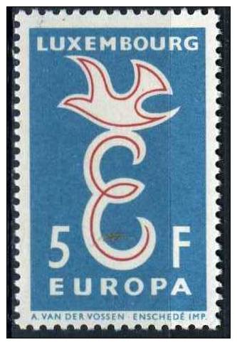 PIA - CEPT - 1958 - LUSSEMBURGO - (Yv 548-50) - 1958