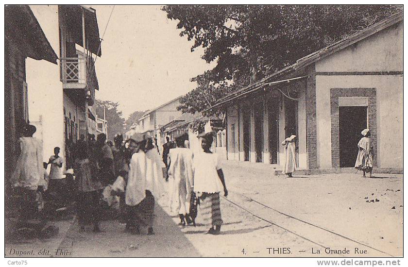 Afrique - Sénégal - Thies - Grande Rue - Senegal