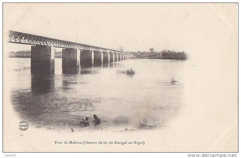 Afrique - Sénégal - Pont De Mahina - Chemin De Fer - Senegal