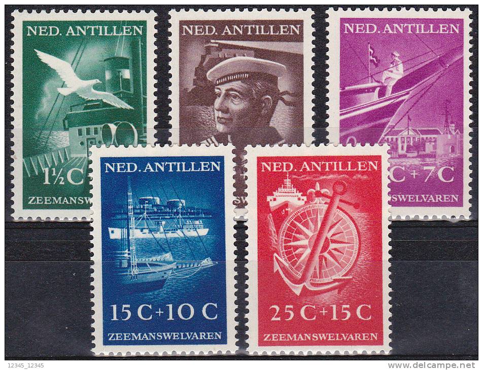 Antillen 1952 Postfris MNH Sailor Prosper - West Indies