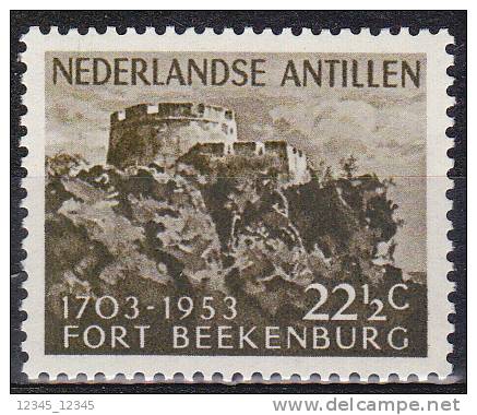 Antillen 1953 Postfris MNH Fort Beekenburg - Antilles