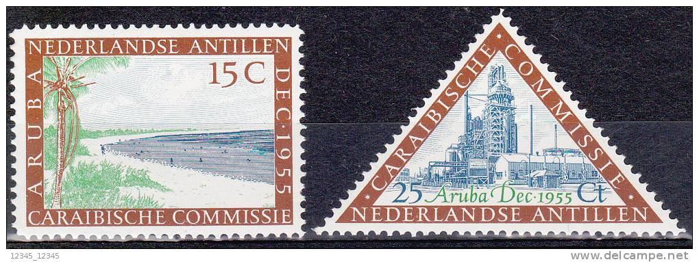 Antillen 1955 Postfris MNH Caribbean Commission - West Indies