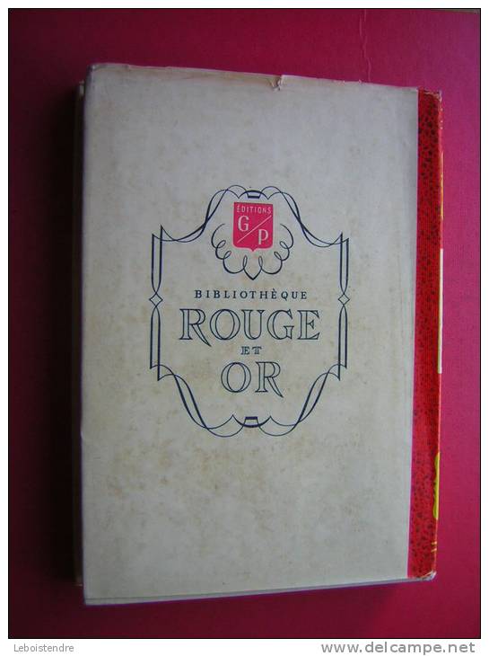 BIBLIOTHEQUE ROUGE ET OR 1954  ANDRE LICHTENBERGER  MON PETIT TROTT ILLUSTRATIONS DE MAURICE LEROY AVEC JAQUETTE - Bibliotheque Rouge Et Or