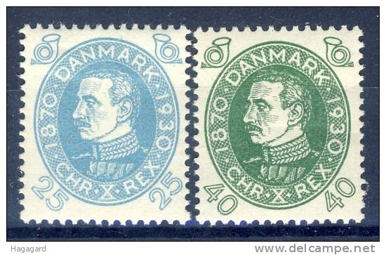 #C1384. Denmark 1930. 2 Different. MH(*). See Description! - Nuovi