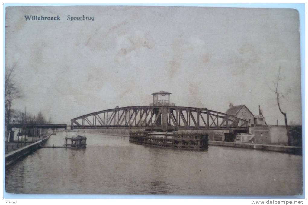 Belgique : Willebroeck - Spoorbrug - Willebroek