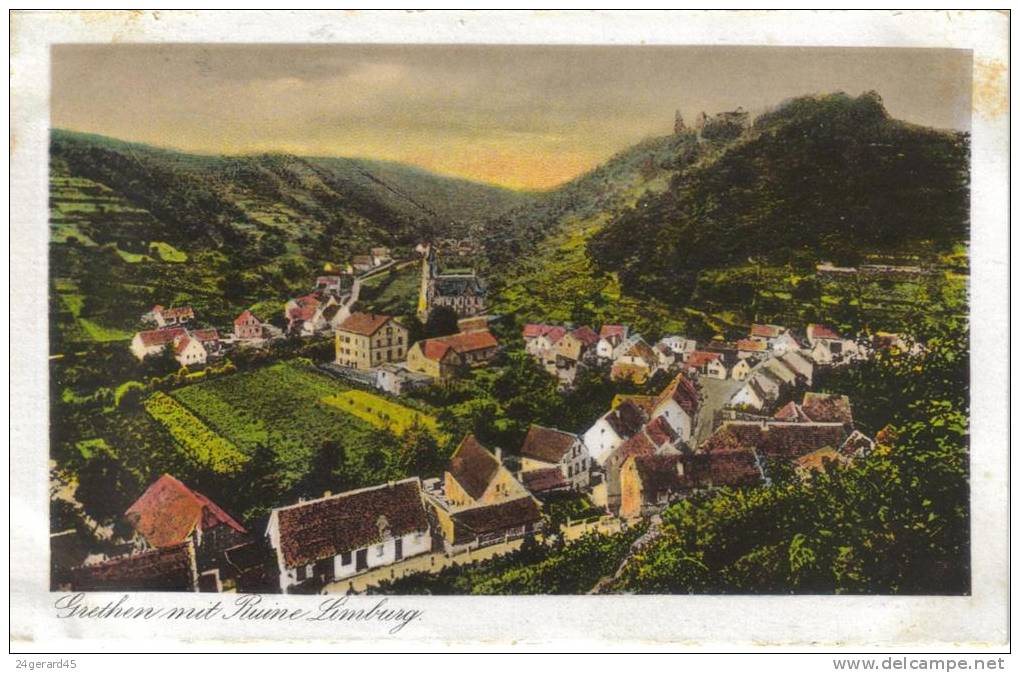 CPSM LIMBURG (Allemagne-Hesse) - Grethen Mit Ruine Limburg - Limburg