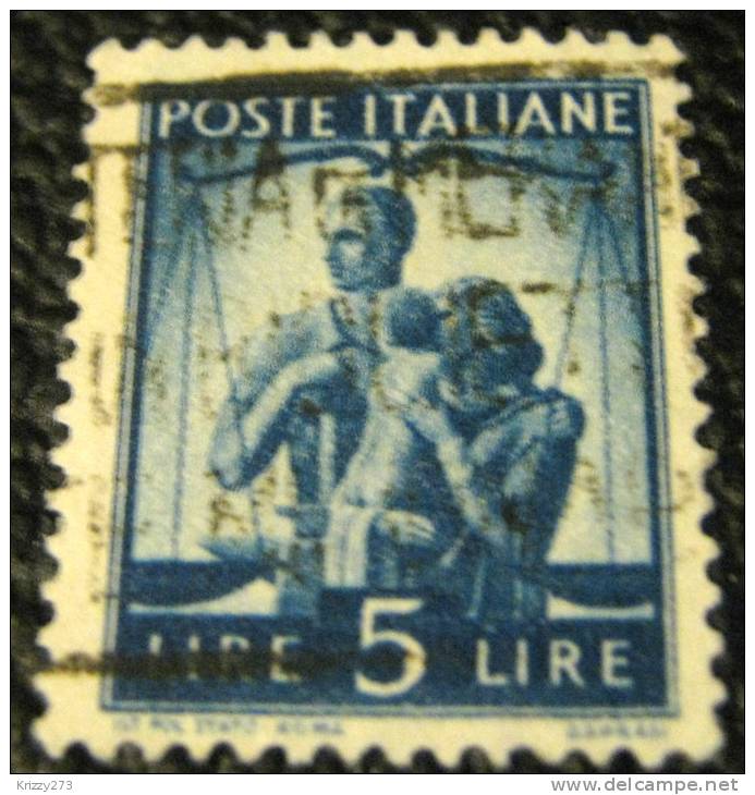 Italy 1945 Work Justice And Family 5l - Used - Used