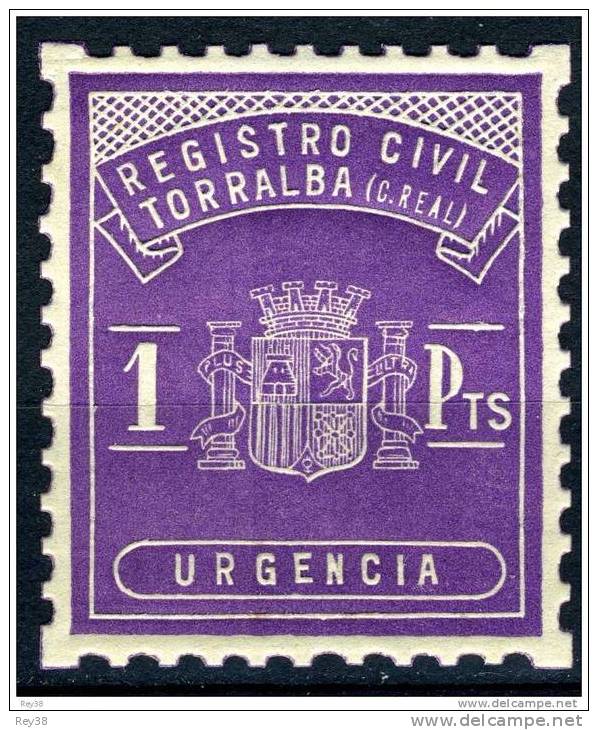 GUERRA CIVIL, ZONA REPUBLICANA** TORRALBA (CIUDAD REAL), DIFICIL - Republikanische Ausgaben