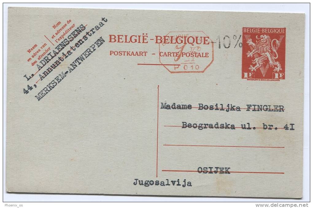 BELGIUM - Merksem - Antwerpen, Postcards, 1947. - Other & Unclassified