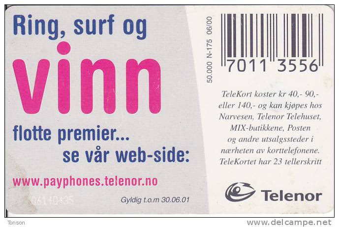 Norway, N175, Ring Bestemor, CN: C06140435, 2 Scans. . - Norway