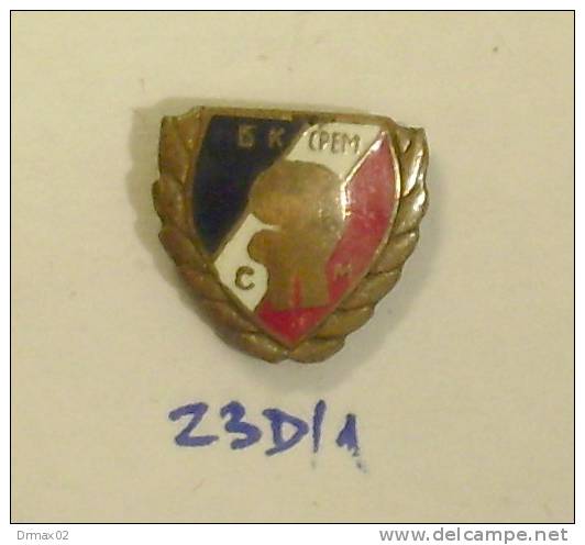 BK SREM Sr. Mitrovica (Serbia)  Boxing Club / Old Enemal Pin> ENAMEL PIN - Boxe