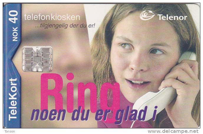 Norway, N176, Ring Jente, CN: C06140518, 2 Scans. . - Noorwegen