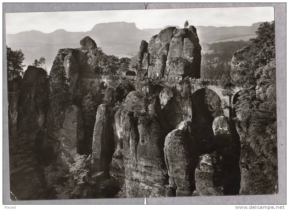 31867    Germania,  Sachs. Schweiz,  Basteibrucke,  NV - Bastei (sächs. Schweiz)