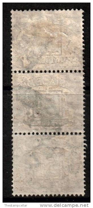 GB J31 - SG D32, 1937 Postage Due 5d Strip Of 3 Used - Portomarken