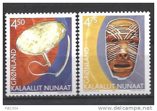 Groënland 2002 N° 357-358 Patrimoine Culturel Neufs - Unused Stamps