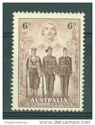 Australia: 1940   Australian Imperial Forces    SG199      6d     MH - Ongebruikt