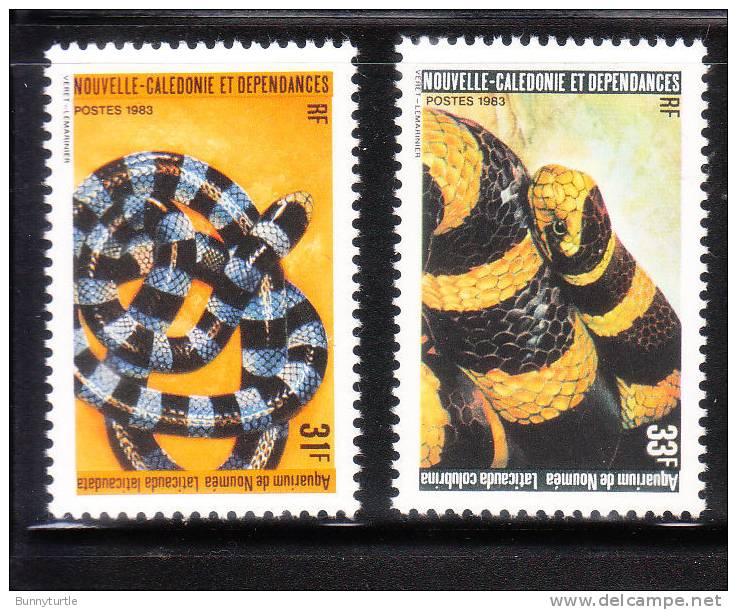 New Caledonia 1983 Snakes MNH - Unused Stamps