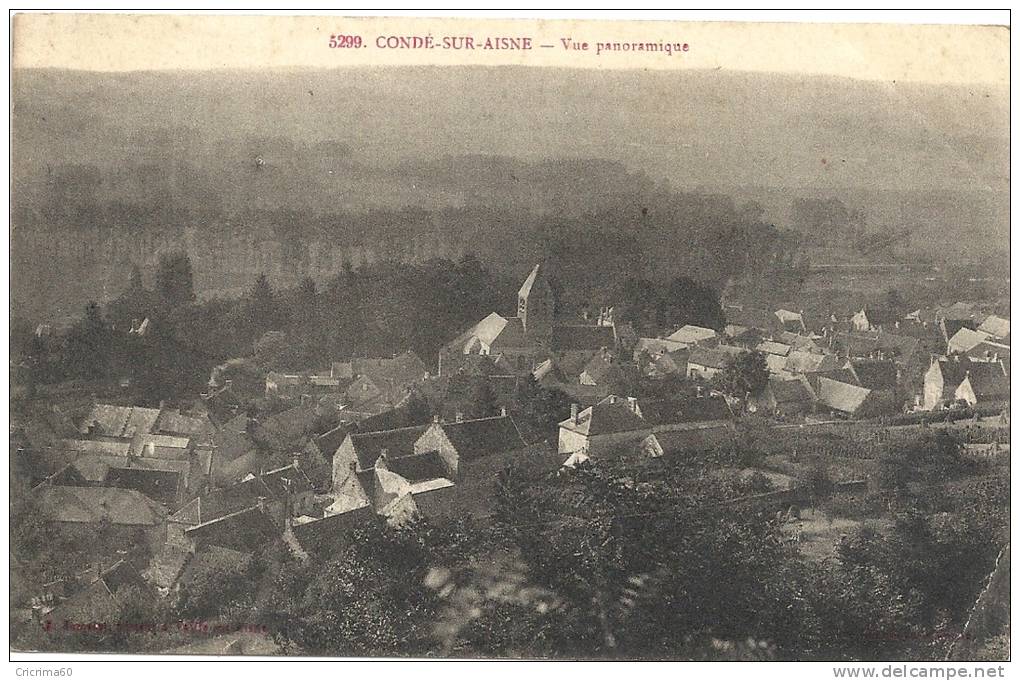 02 - CONDE-sur-AISNE - Vue Panoramique. - Autres & Non Classés