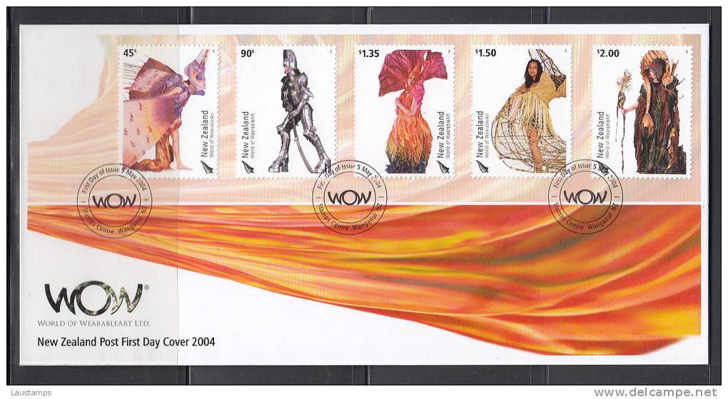 New Zealand 2004 World Of Wearableart Ltd. FDC - FDC