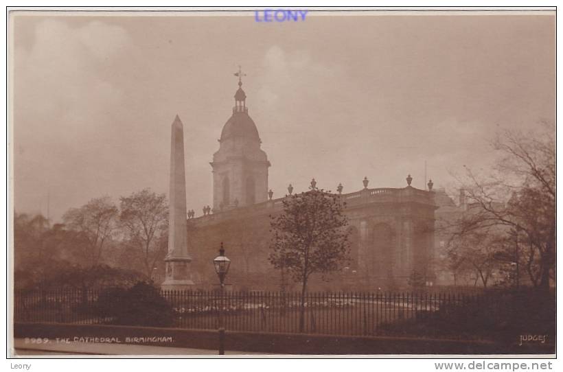 CPSM 9X14 De BIRMINGHAM -  THE CATHEDRAL - 1925 - Birmingham