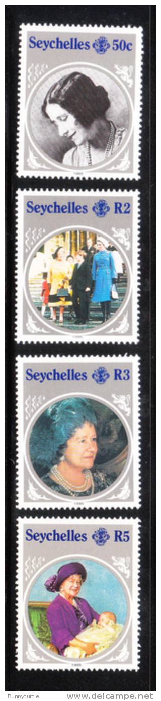 Seychelles 1985 Queen Mother 85th Birthday MNH - Seychelles (1976-...)