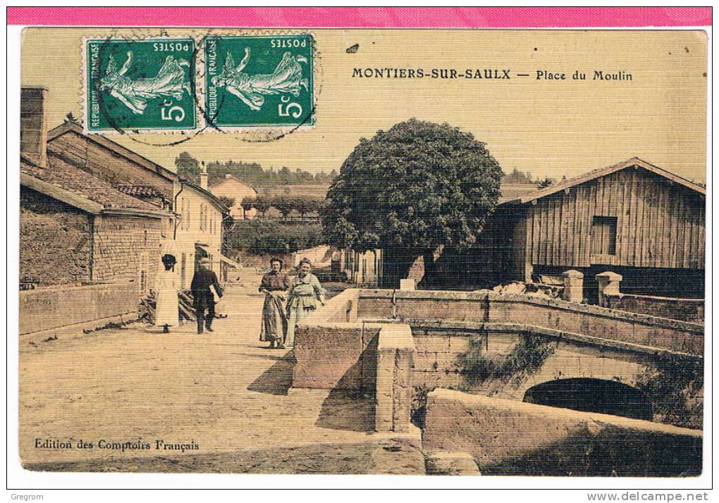 55 : MONTIERS Sur SAULX , Place Moulin - Montiers Sur Saulx