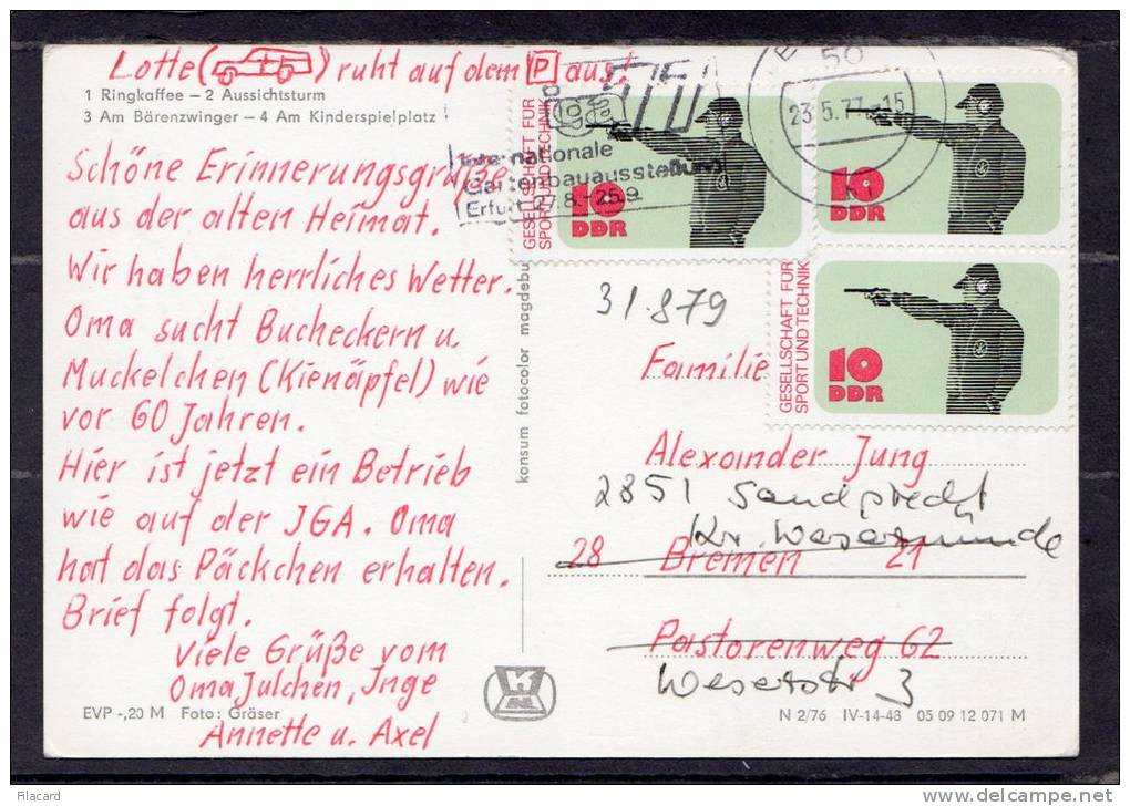 31879    Germania,   Hog   "Zum  Possen"  Bei  Sondershausen,  VG  1977 - Sondershausen