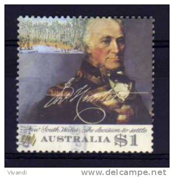 Australia - 1986 - $1 "Captain John Hunter" - Used - Oblitérés