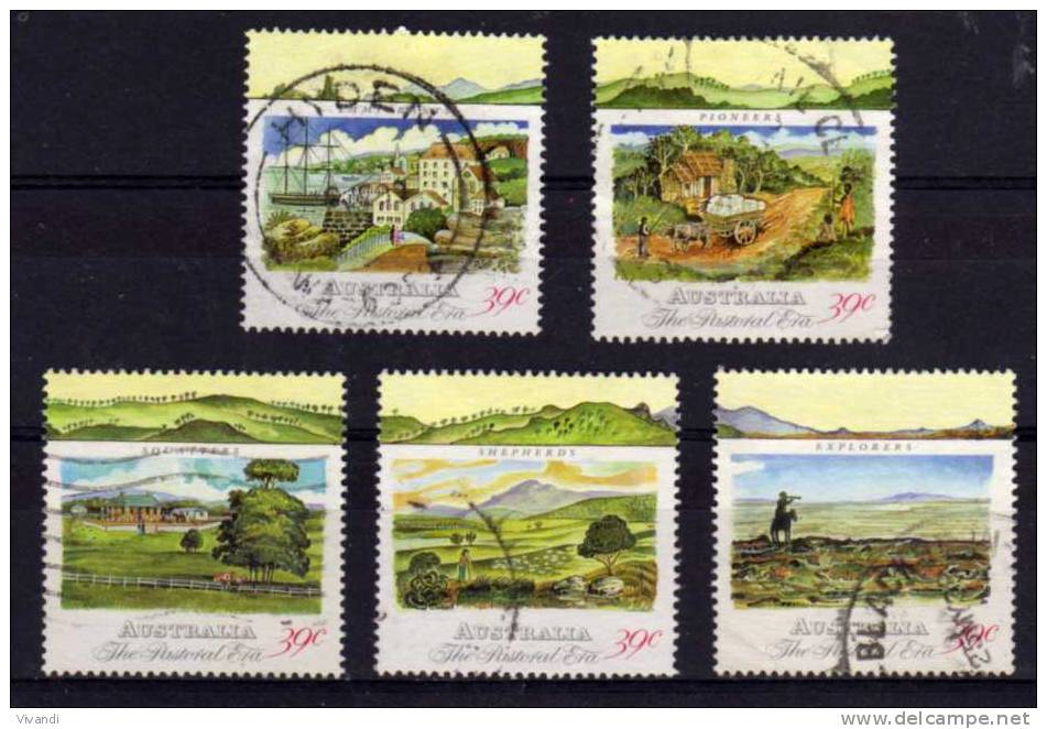 Australia - 1989 - Colonial Development/Pastoral Era (1st Issue) - Used - Oblitérés