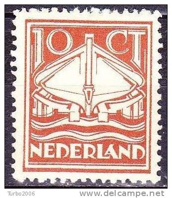 1924 Reddingswezen 10 Ct  Roodbruin NVPH 140 Ongestempeld - Unused Stamps