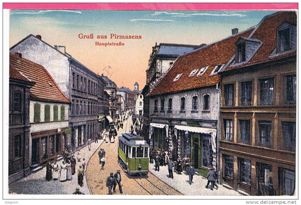 ALLEMAGNE : GRUSS AUS PIRMASENS - HAUPTSTRASSE - Pirmasens