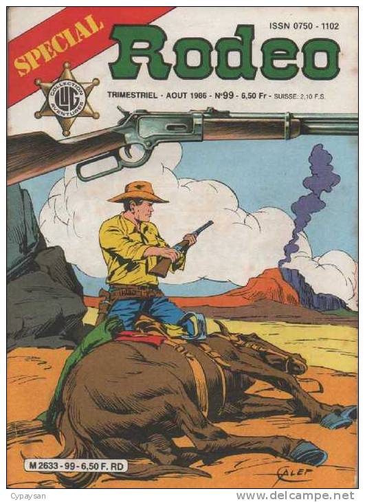 RODEO SPECIAL N° 99 BE LUG 08-1986 - Rodeo