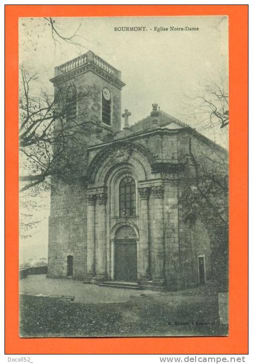 Dpt  52  Bourmont   "  Eglise Notre Dame  " - Bourmont