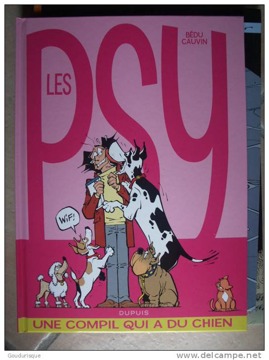 LES PSY UNE COMPIL QUI A DU CHIEN   BEDU/CAUVIN - Psy