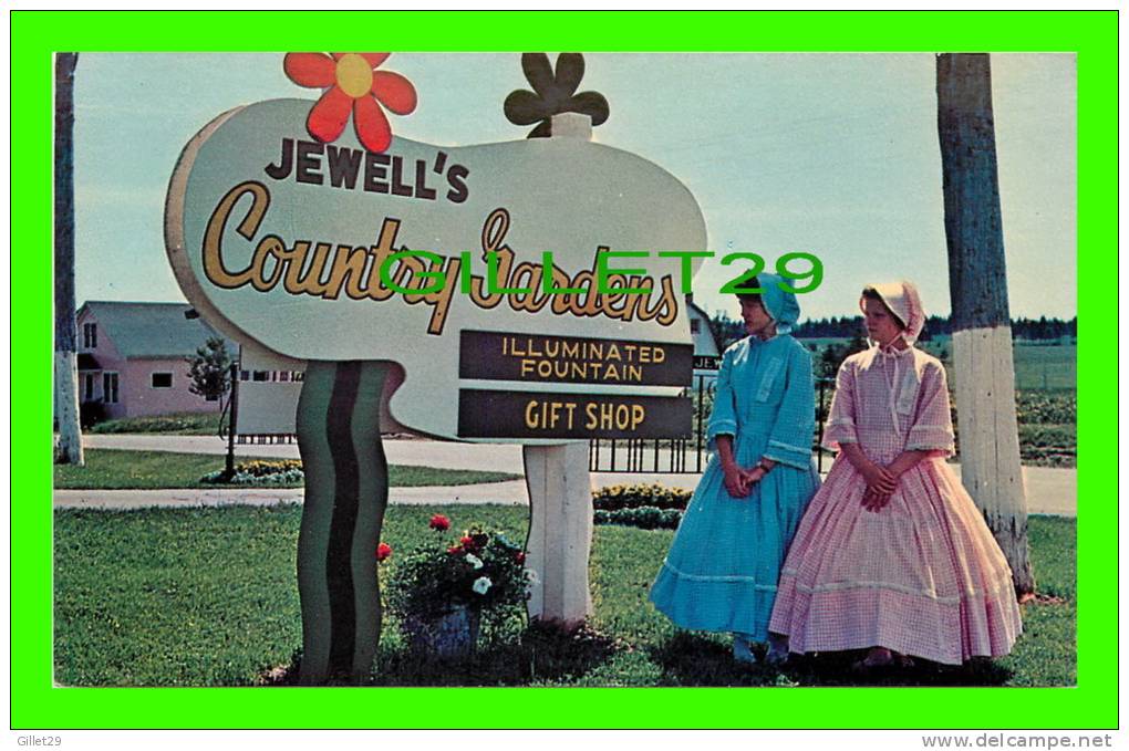 YORK, P.E.I. - JEWELL'S COUNTRY GARDENS - PUB BY ISLAND WHOLESALE - - Autres & Non Classés