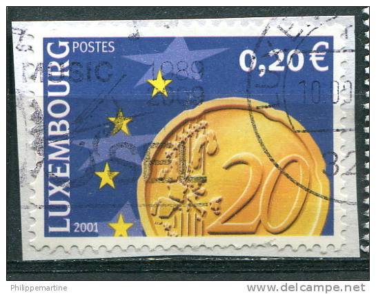 Luxembourg 2001 - YT 1499 (o) Sur Fragment - Usati