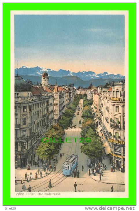 ZURICH, SUISSE - BAHNHOFSTRASSE - ANIMATED - WEHRLI-VERLAG KILCHBERG - - Kilchberg