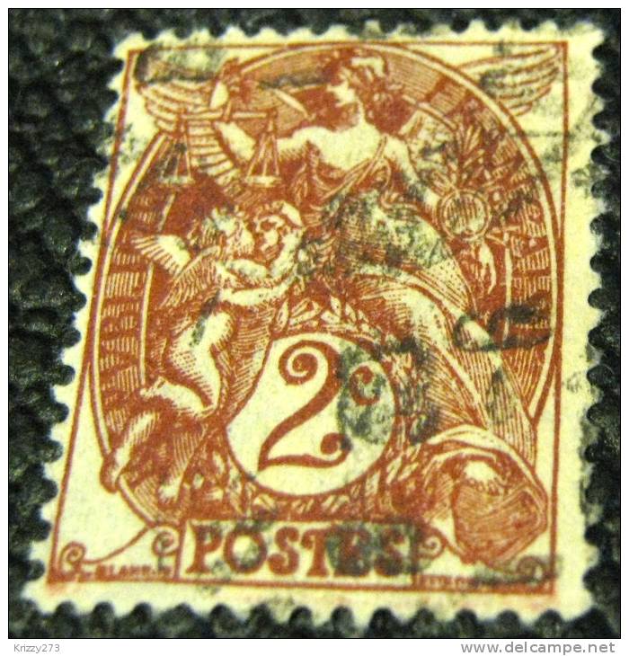 France 1900 Blanc 2c - Used - 1900-29 Blanc