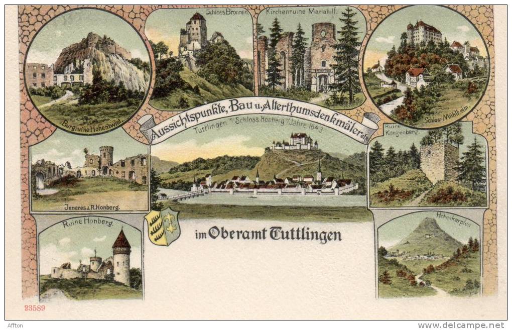 Im Oberamt Tuttlingen 1898 Postcard - Tuttlingen