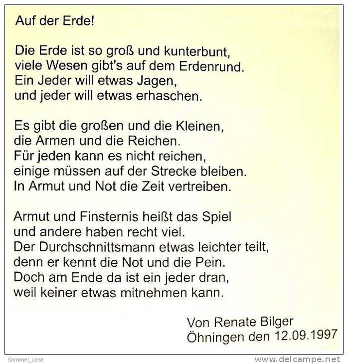 Gedanken unserer Zeit  -  2 broschierte Bücher - Aphorismen , Zitate , Sprüche , Gedichte  -  Renate Bilger