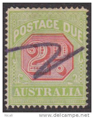 AUSTRALIA 1912 2d Postage Due SG D81a U XM1347 - Segnatasse