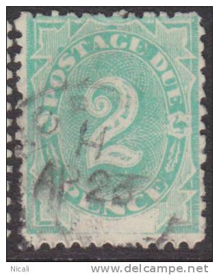AUSTRALIA 1902 2d Postage Due SG D3 U XM1333 - Impuestos