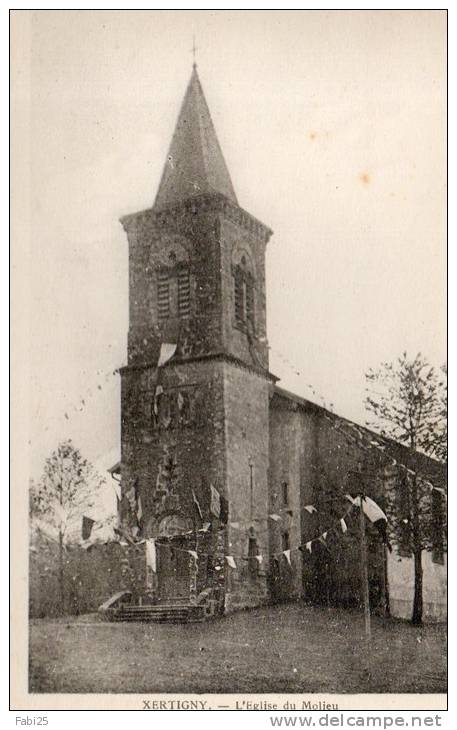 XERTIGNY L´église De Molieu - Xertigny