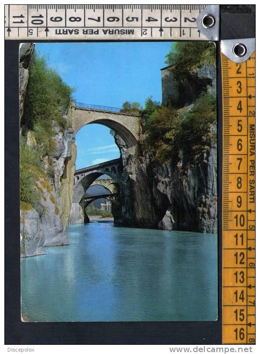 D365 Val Brembana ( Bergamo ) - Ponti Di Sedrina - Ed. Carminati - Bridges,ponts, Bruggen / Viaggiata - Altri & Non Classificati