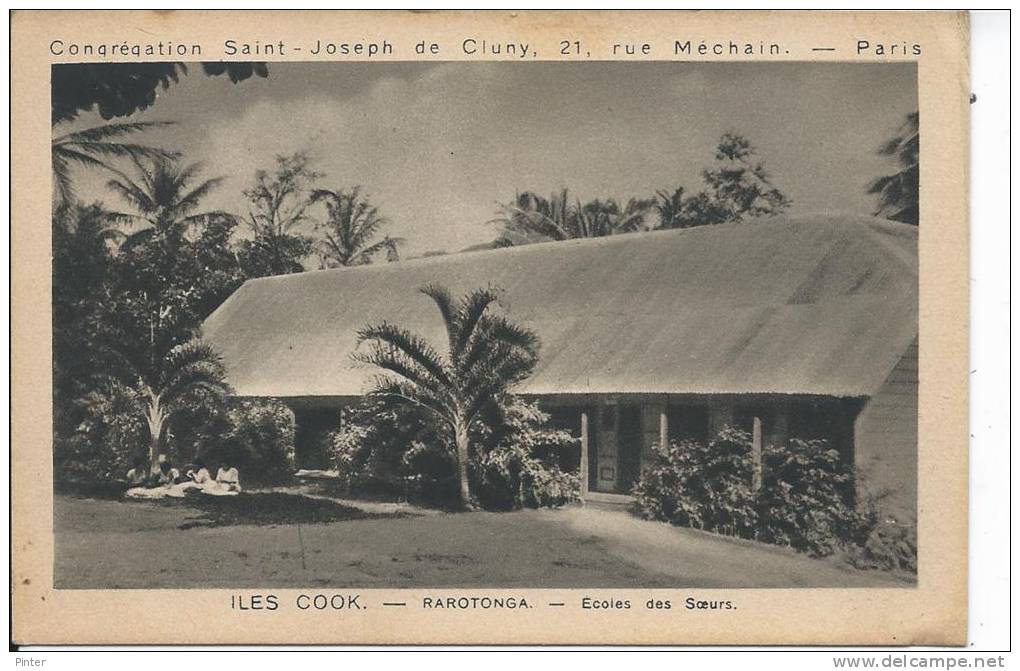 ILES COOK - RAROTONGA - Ecole Des Soeurs - Congrégation Saint-Joseph De Cluny - Cook Islands