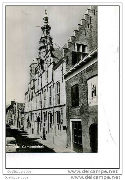 ZEELAND ZIERIKZEE GEMEENTEHUIS BELLE CARTE VOITURE - Zierikzee