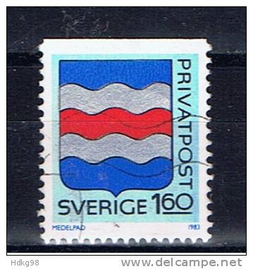 S+ Schweden 1983 Mi 1234 Wappen - Oblitérés