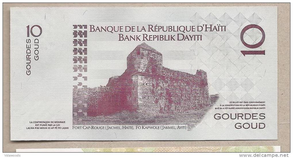 Haiti - Banconota Non Circolata Da 10 Gourdes - 2004 - Haïti