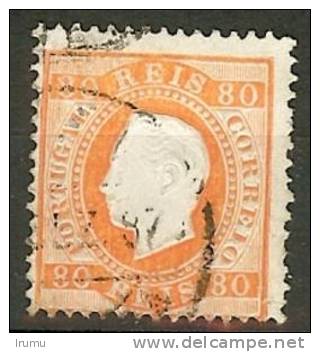Portugal 80c Fita Direita  (SN 875) - Used Stamps