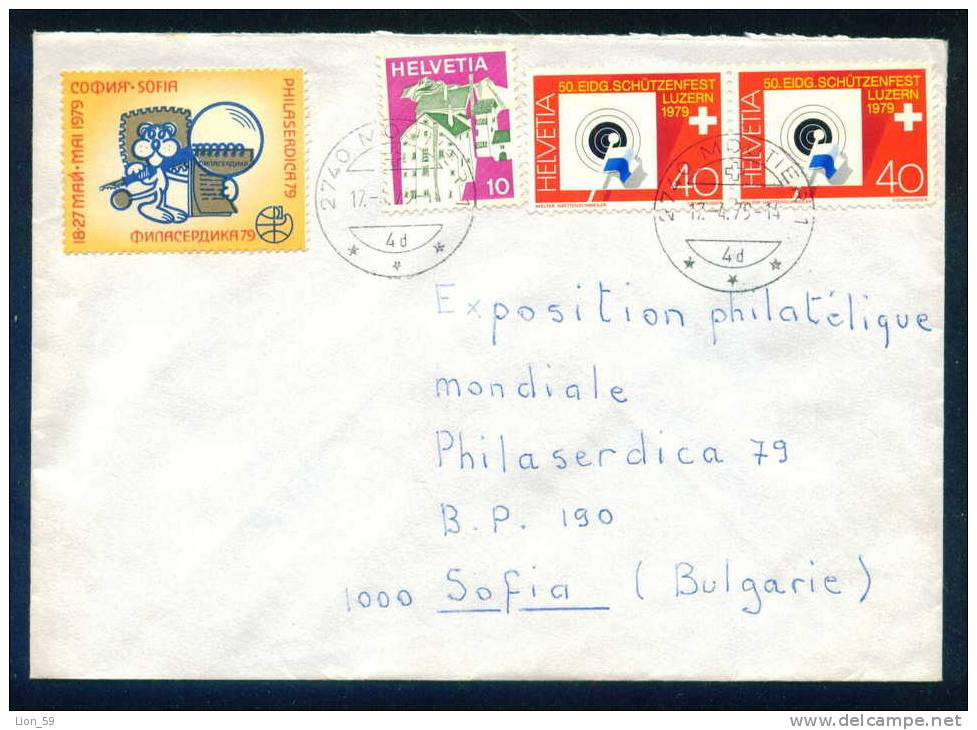 114372 Cover Lettre Brief  1979 50 EIDG, SCHUTZENFEST LUZERN  , Switzerland Suisse Schweiz Zwitserland - Briefe U. Dokumente